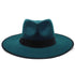 Capri - Walrus Hats Wide Brim Wool Felt Fedora Hat